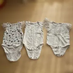 花柄コットンロンパース 95cm未満　baby gap アカチャンホンポ