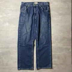 90s 00s Bluenotes ワイドデニム ペインターパンツ メキシコ製のサムネイル