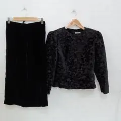 2.28◎S359P◎ヴィンテージ◎セットアップ◎スカートベロア◎9