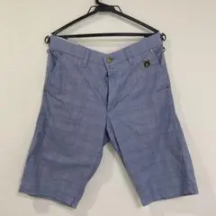 EDWIN GOLF チェック柄ショートパンツ