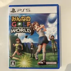 みんなのゴルフ　WORLD ps5