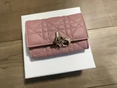 未使用品 ディオールMy Dior Glycine ウォレット　カナージュ　財布