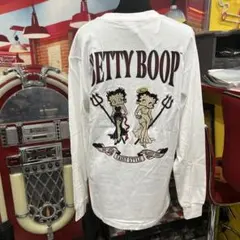 Betty Boop ベティ・ブープ 長袖Tシャツ♡刺繍♡のサムネイル