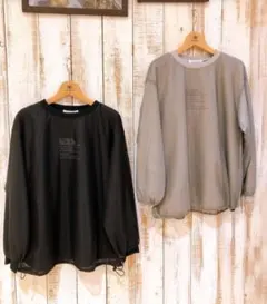 HERENCIA ヘレンチア ボーダー柄アシメフリルカットソー Tシャツ 美品