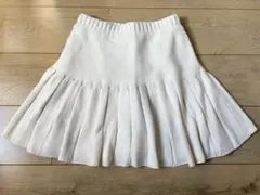 ラブトキシック　ニットスカート アイボリー 160cm