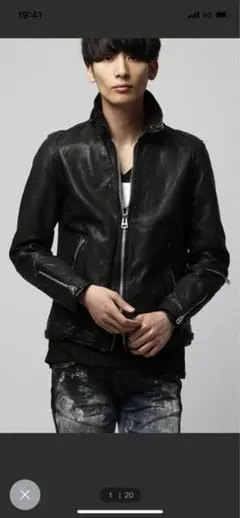 Black by VANQUISH レザーライダースジャケット 2025年最新】Black by VANQUISH ライダースの人気アイテム