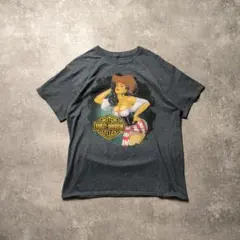 HARLEYDAVIDSONハーレーダビッドソンTシャツピンナップガールバイカー