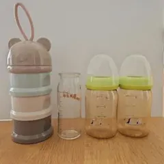 Pigeon 哺乳瓶 母乳実感 160ml 100ml ミルクケース