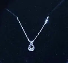 Disney Mickey Mouse シルバーネックレス