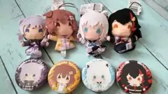 ホロライブ 指パペット ぬいぐるみ キャンディ缶 ゲーマーズ フブミオ おかころ