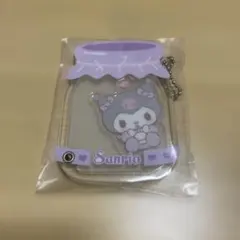 サンリオ　ベビー　クロミとキキララ　カスタムアクリルチャーム哺乳瓶型キーホルダー