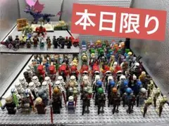 本日限り　レゴ　まとめ売り　ミニフィグ170体以上など 廃盤　レア　純正品
