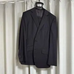 HIGH STREET ビジネススーツ ストライプ柄　茶色のサムネイル
