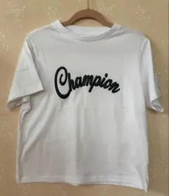 新品 Champion チャンピオン 白 Tシャツ ♪