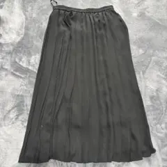 UNIQLO ブラック プリーツスカート サイズM