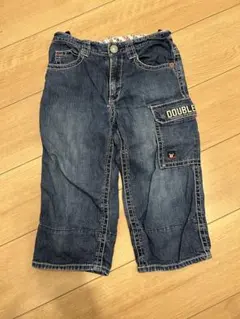 DOUBLE Bデニム 6部丈　140
