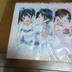 彼女、お借りします 描き下ろしラバーマット 水原千鶴/ウエディング