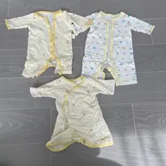 ミキハウス　コンビ肌着　ロンパース 新生児　サイズ60 50