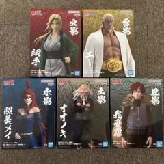 NARUTO疾風伝 五影集結 火影 風影 水影 雷影 土影 5点セット - メルカリ