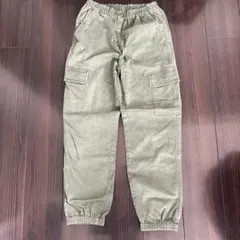 UNIQLO カーゴパンツ オリーブグリーン 160