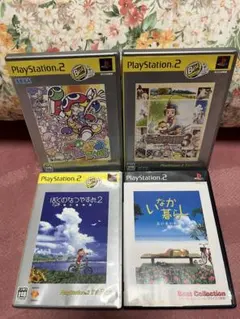 PS2 ソフト 夏休み 4本セット