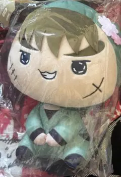 忍たま乱太郎フリューくじ　桜もちぴこの段　BIGぬいぐるみ中在家長次