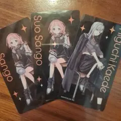 七次元生徒会　くじ　マルチクリアカード　樋口楓　周央サンゴ