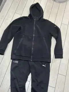 PUMA ブラック ジャージ上下セット M