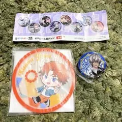 くら寿司 にじさんじ イブラヒム 缶バッジ ＆オリジナルコースターセット