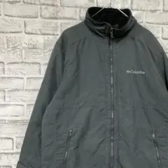 コロンビア　スイングトップ中綿　グレーM ロゴ刺繍アウトドア1204