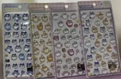 ちいかわ硬いぷくぷくシール 4枚セット⑤