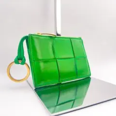 【現行・RFID】ボッテガヴェネタ キーリング付 カードケース マキシイントレ