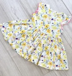 専用 プチバトー　花柄ワンピース　36m95センチ