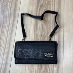 PEANUTS　スヌーピー　マルチショルダー　母子手帳入れ　お財布ショルダー