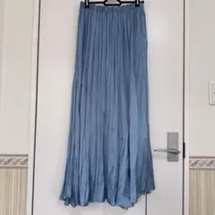 DRESSLAVE ライトブルー ポリエステル ロングスカートのサムネイル