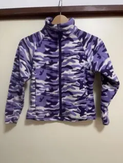 お値下げ済み　Columbia フリースジャケット 紫色の迷彩