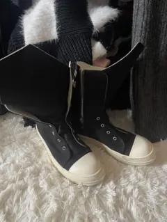 Rick Owens DRKSHDWハイカットスニーカー