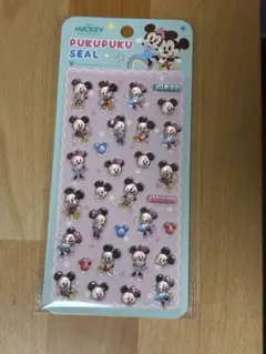 ミッキーマウス ぷくぷくシール