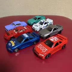 トミカ②スカイライン　特注、日本製等　7台セット