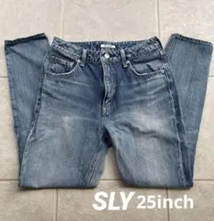SLY ジャストスリムデニム