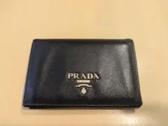 PRADA サフィアーノ 名刺入れ カードケース ブラックのサムネイル