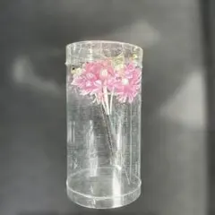 七五三　 ピンク花デザインのかんざし3本セット