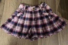 美品　メゾピアノ　キュロットスカート　110