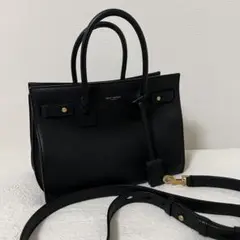 SAINT LAURENT ブラックハンドバッグ