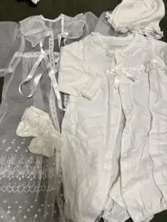 セレモニードレス　退院着　新生児50〜60