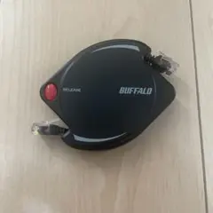 BUFFALO リール式LANケーブル ブラック