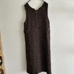 【38】Bou Jeloudノースリーブワンピース　海外古着