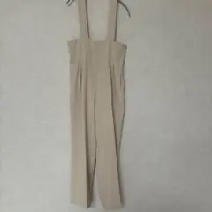 LOWRYSFARM ベージュ サロペット オールインワンのサムネイル