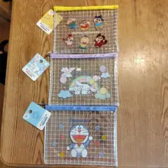 キャラクター メッシュケース 3点セット