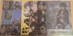 進撃の巨人 リヴァイ多め　A4クリアファイル7枚&ステッカーセット